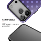 Plum Pop | Polka Dot iPhone Case