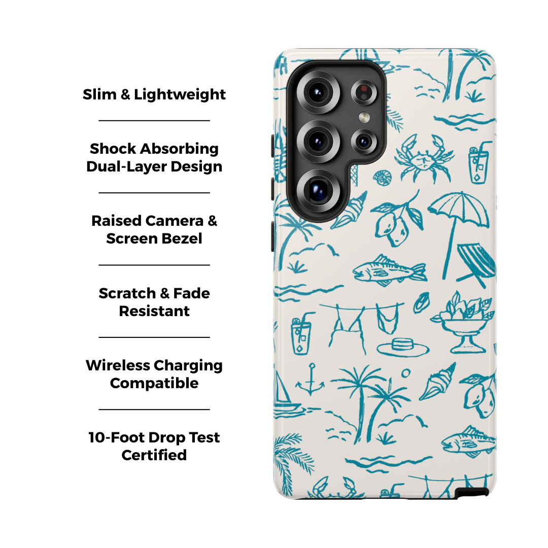 Meet Me Seaside Galaxy Case