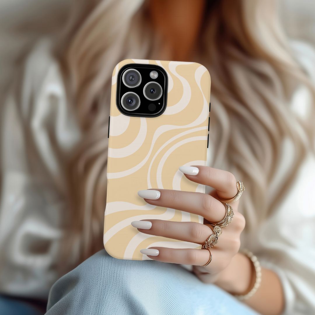 Organic Waves iPhone Case