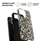 Dreamy Leopard Watercolor iPhone Case