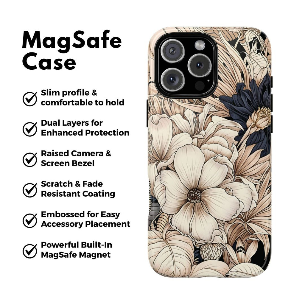 English Garden Floral MagSafe Case