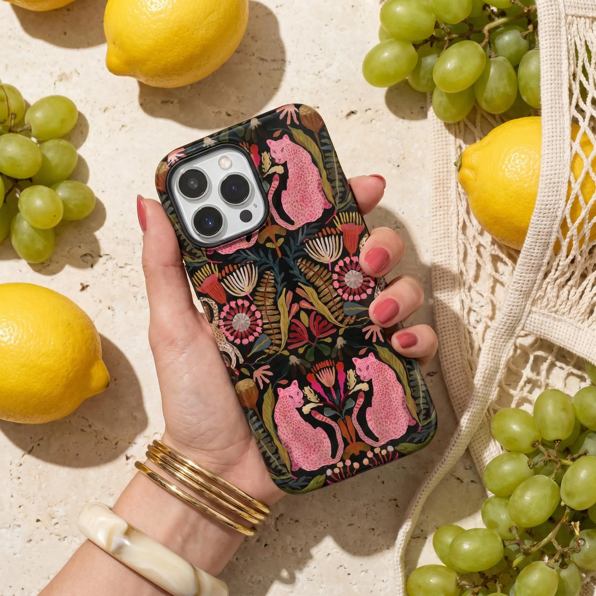 Leopard Botanical | iPhone Case