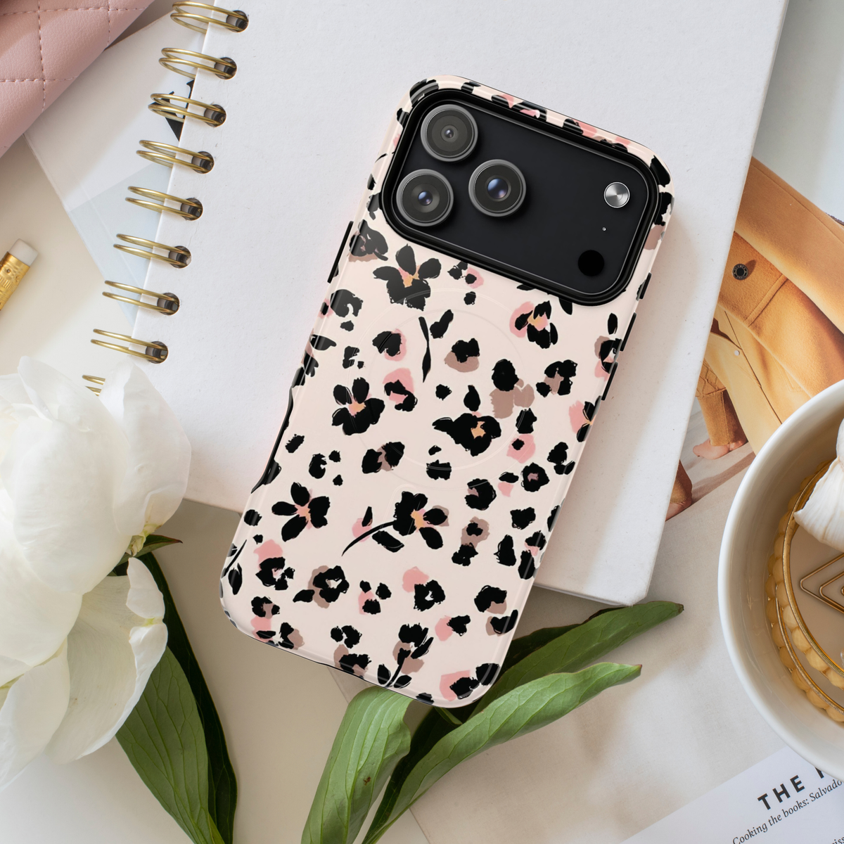 Wild Bloom | Spotted Floral MagSafe Case