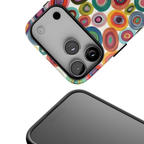 In Circles | Artsy Abstract iPhone Case