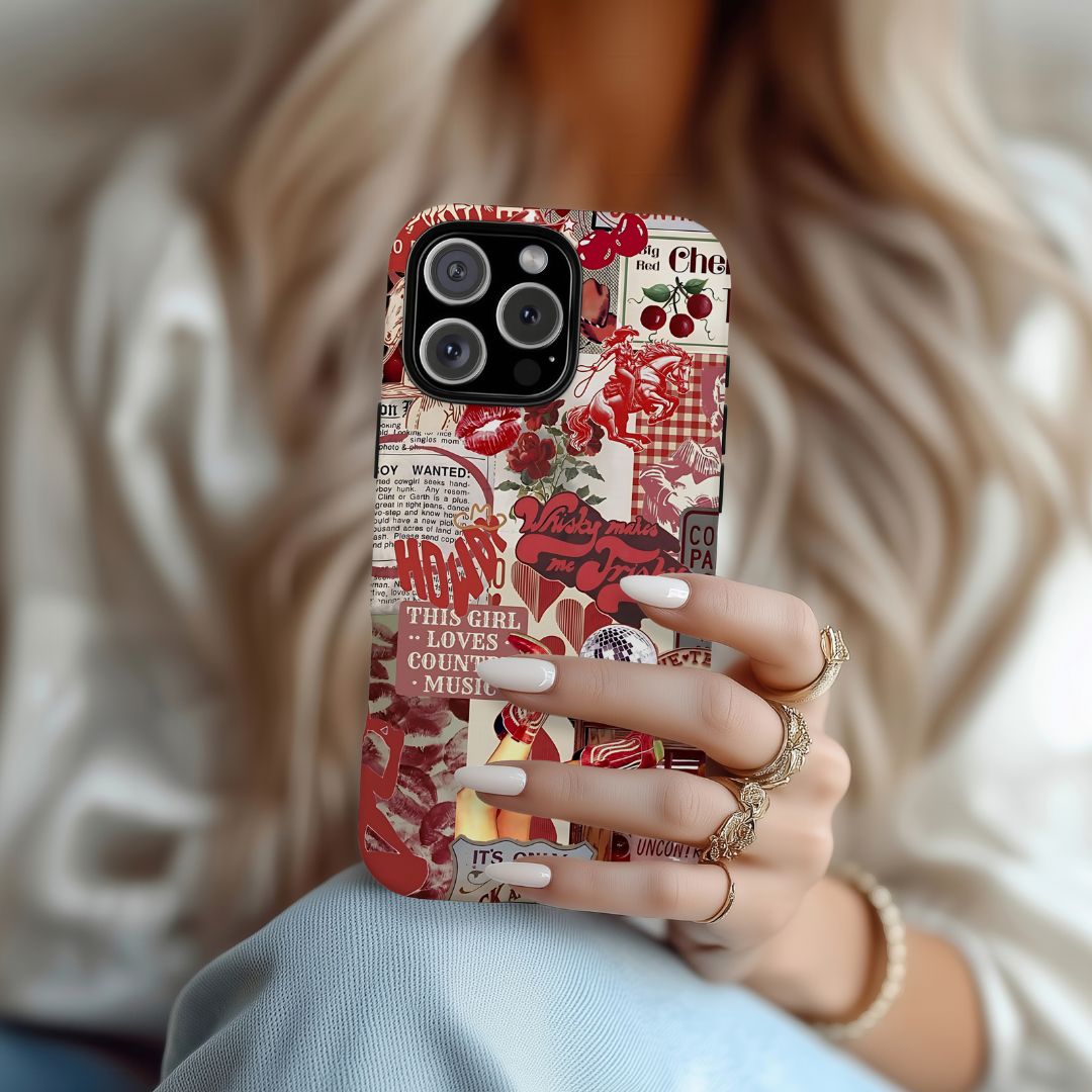 Cowgirl Glam Western iPhone Case