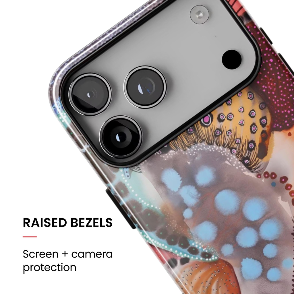 Ocean Echo | Abstract Sea Life iPhone Case