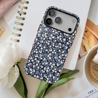 Ditsy Darling | Navy Blue Floral MagSafe Case