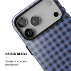 Blueberry Jam | Gingham iPhone Case