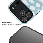 Cloud Nine | Blue Cloud Print MagSafe Case