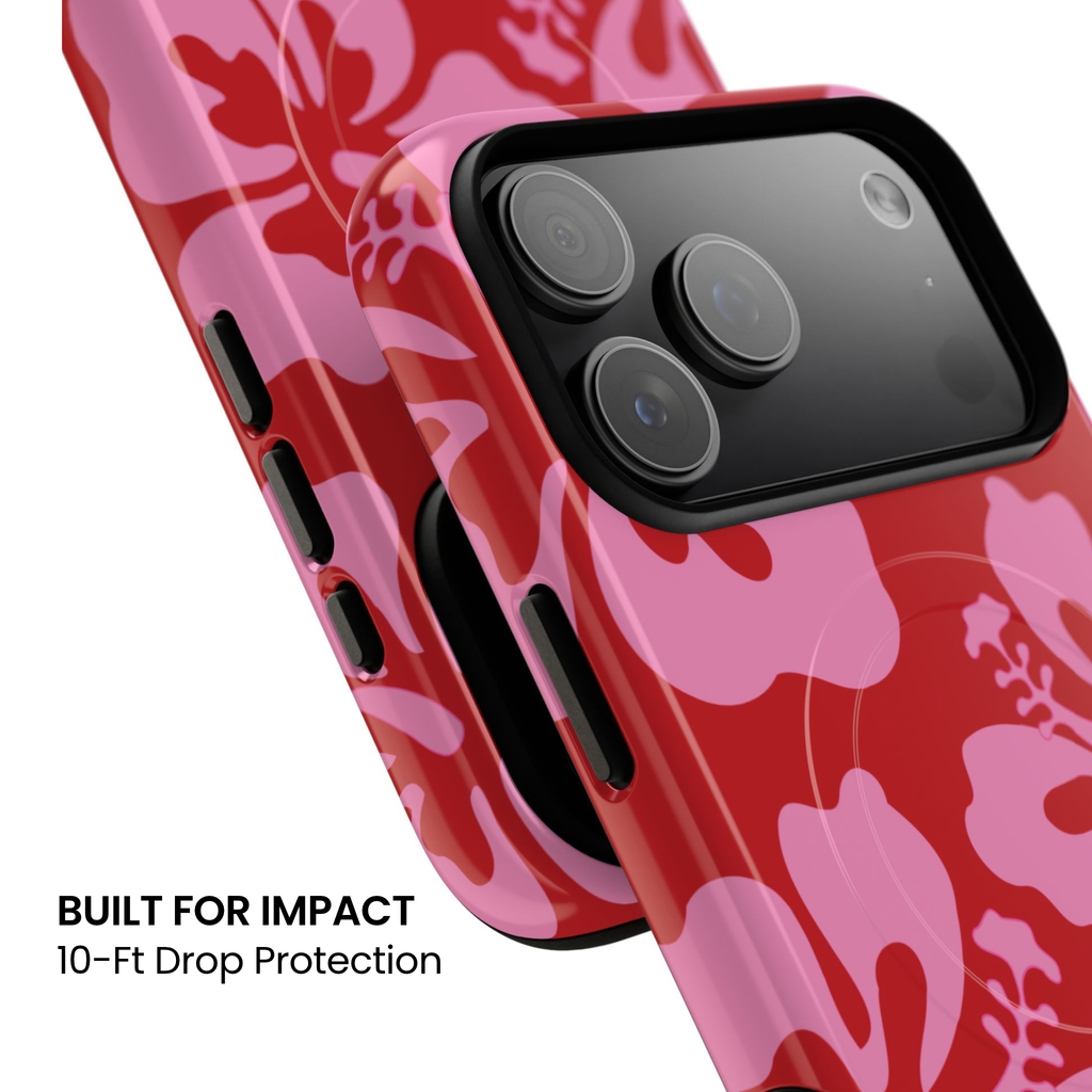 Island Vibe | Hibiscus Floral MagSafe Case