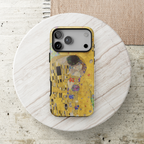 The Kiss | Klimt Collage iPhone Case