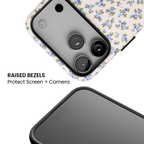 Love Notes | Blue Ditsy Floral iPhone Case