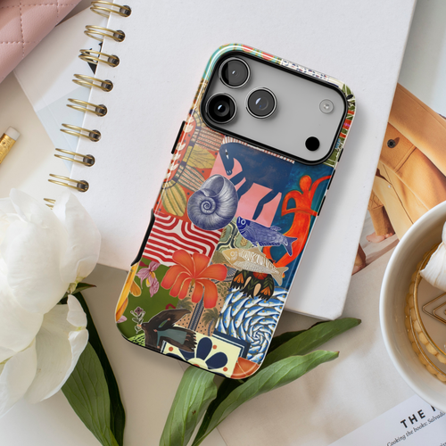 Artful Chaos | Art Collage iPhone Case