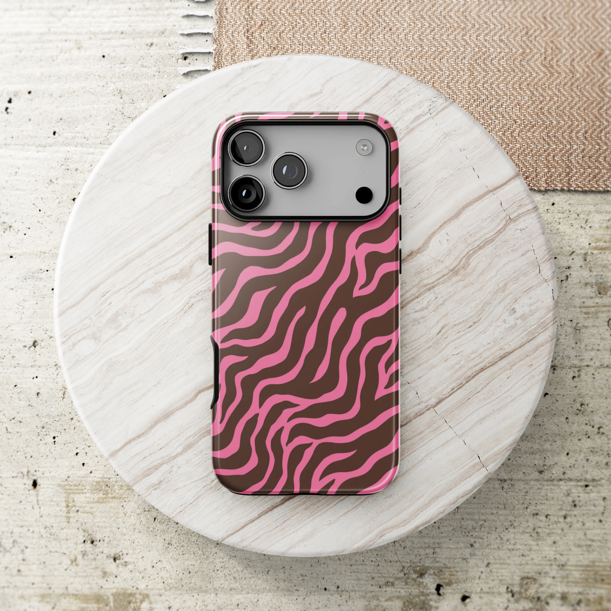 Pink Instinct | Animal Print iPhone Case