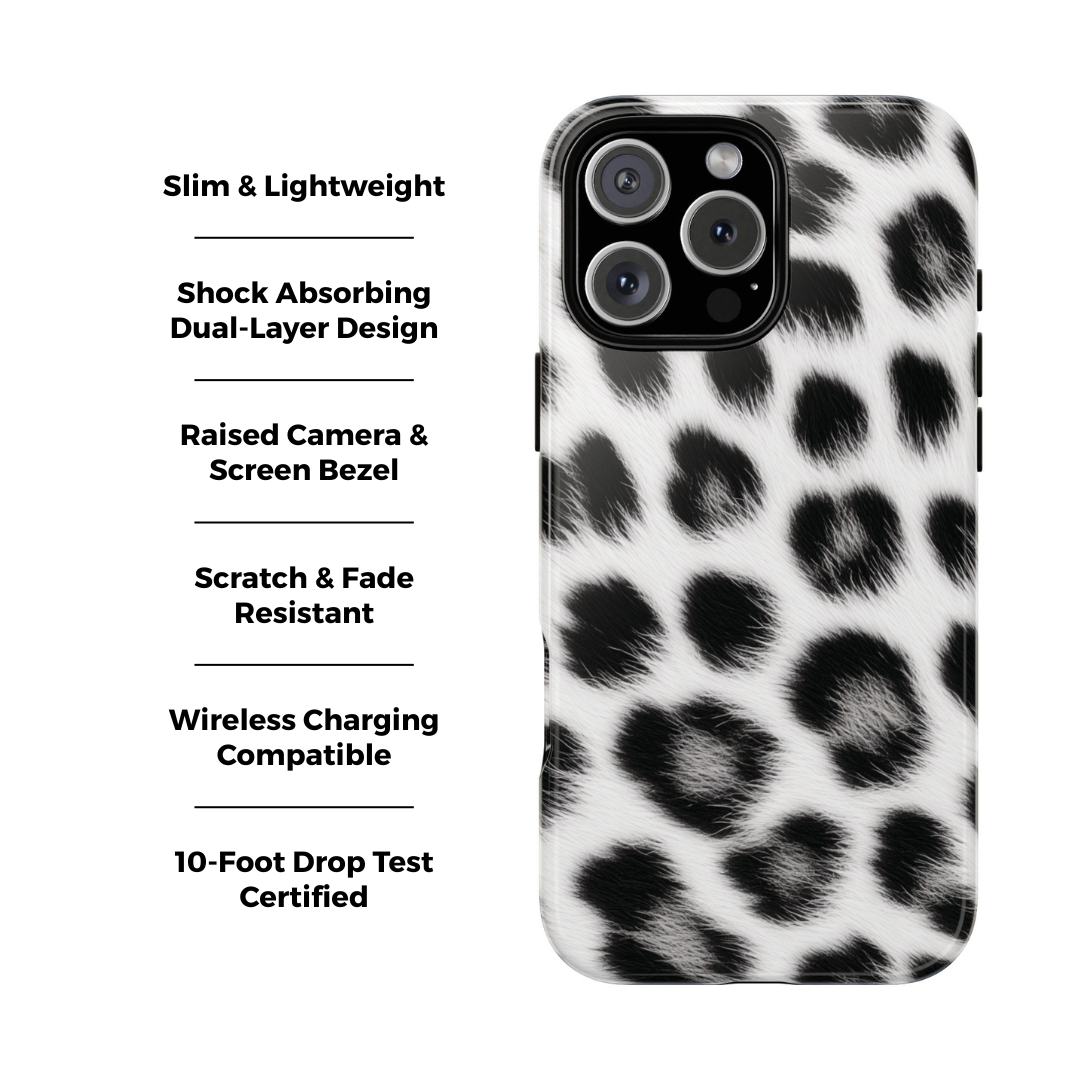 Leopardo helado | Funda moderna para iPhone