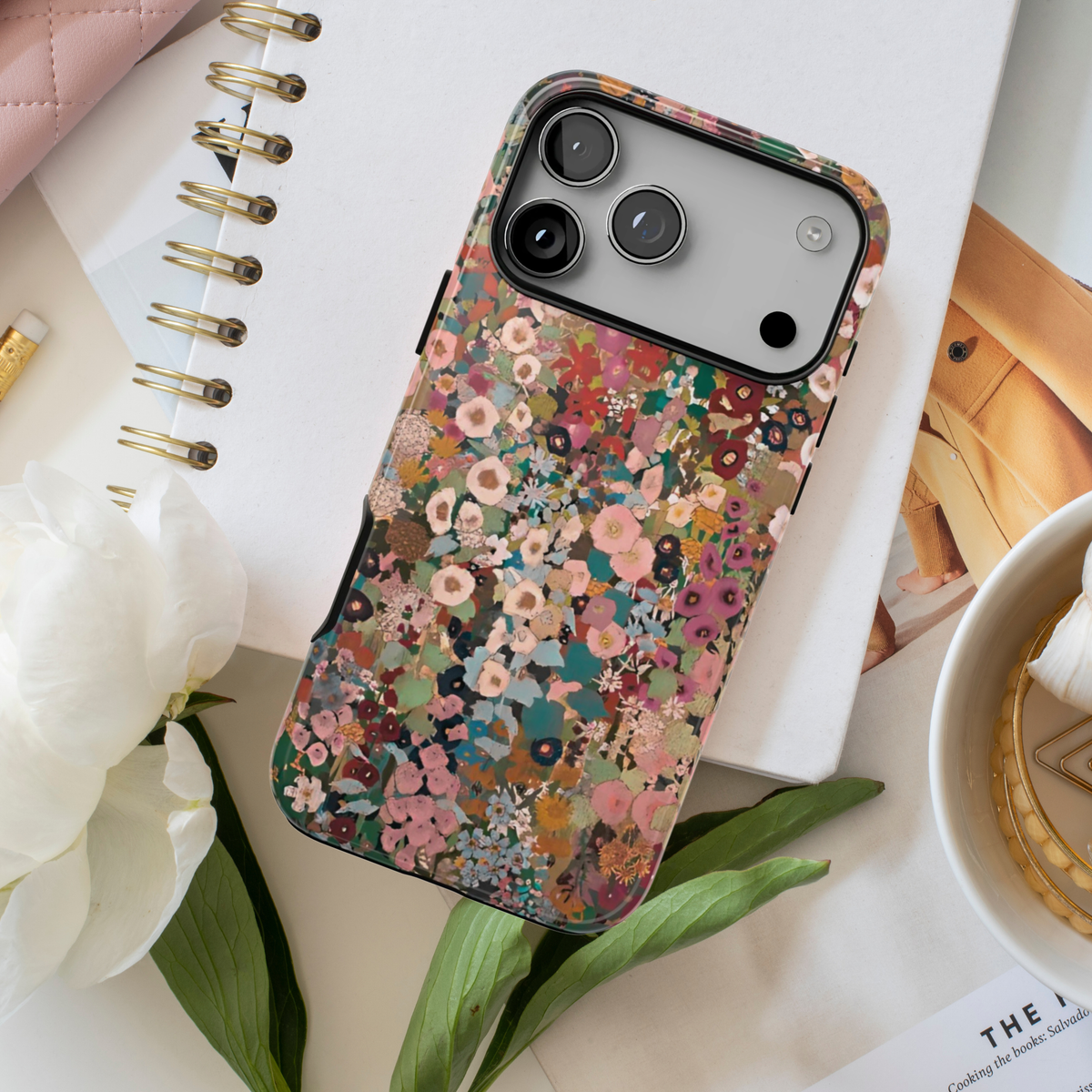 Full Bloom | Floral Collage iPhone Case