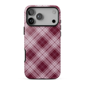 Berry Cute | Plaid iPhone Case