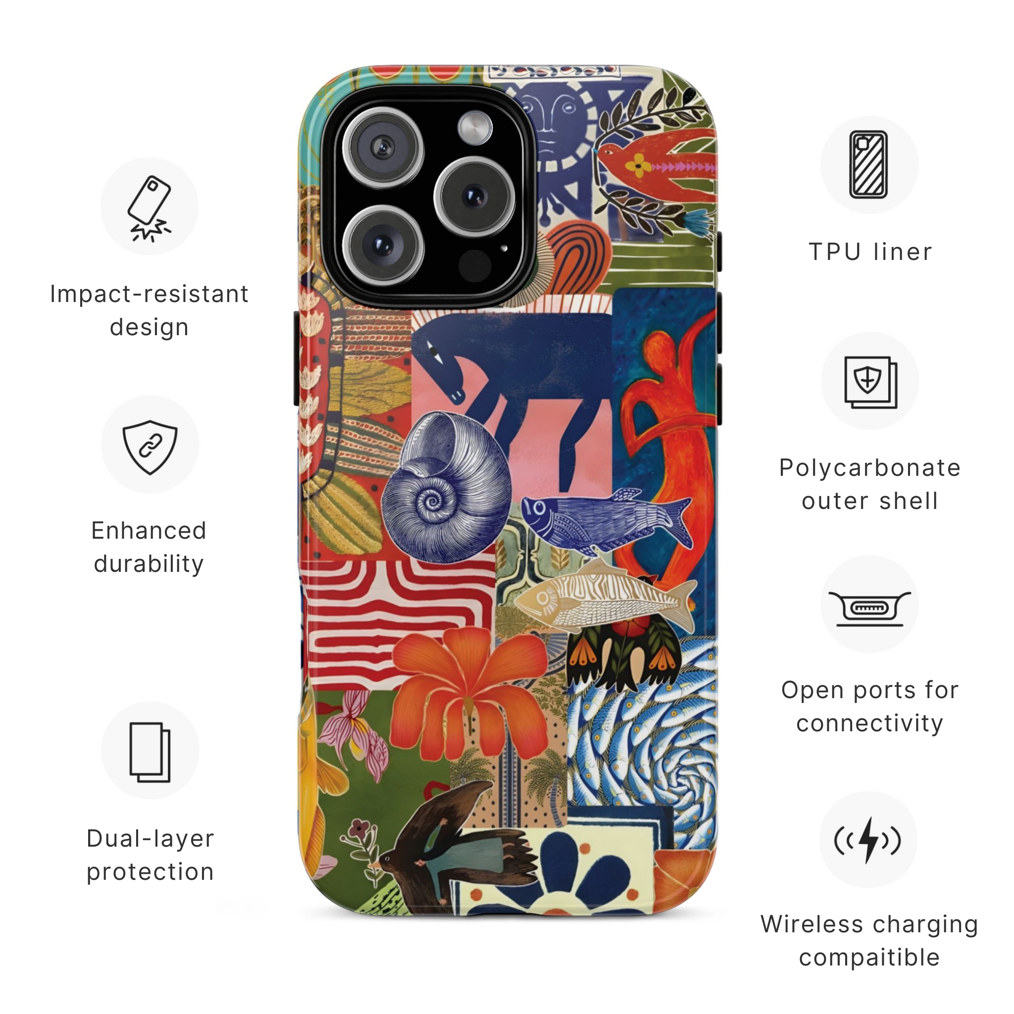 Artful Chaos Phone Case