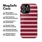 Very Berry Striped MagSafe Case