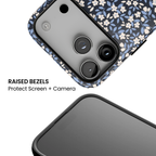 Ditsy Darling | Navy Blue Floral iPhone Case