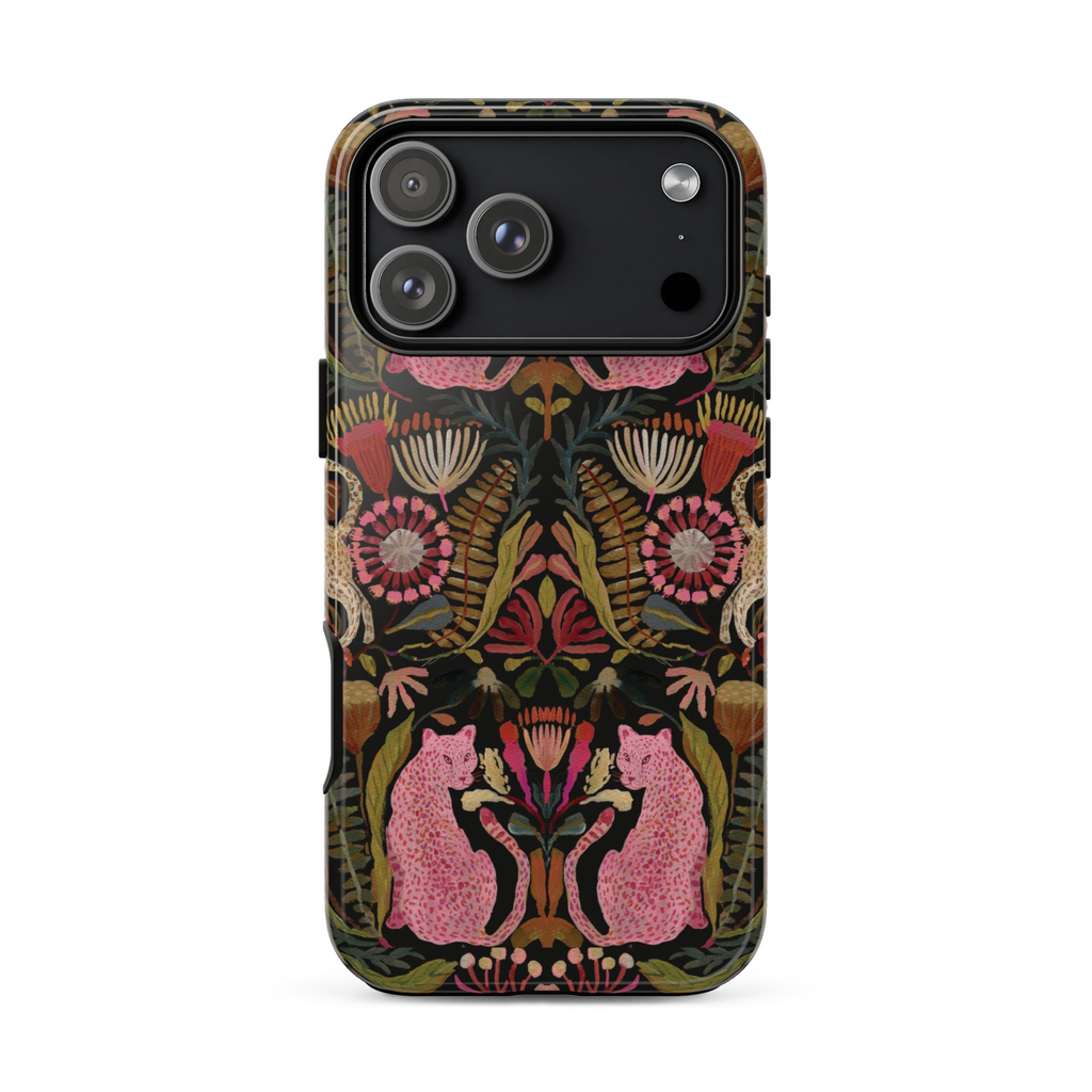 Leopard Garden iPhone Case