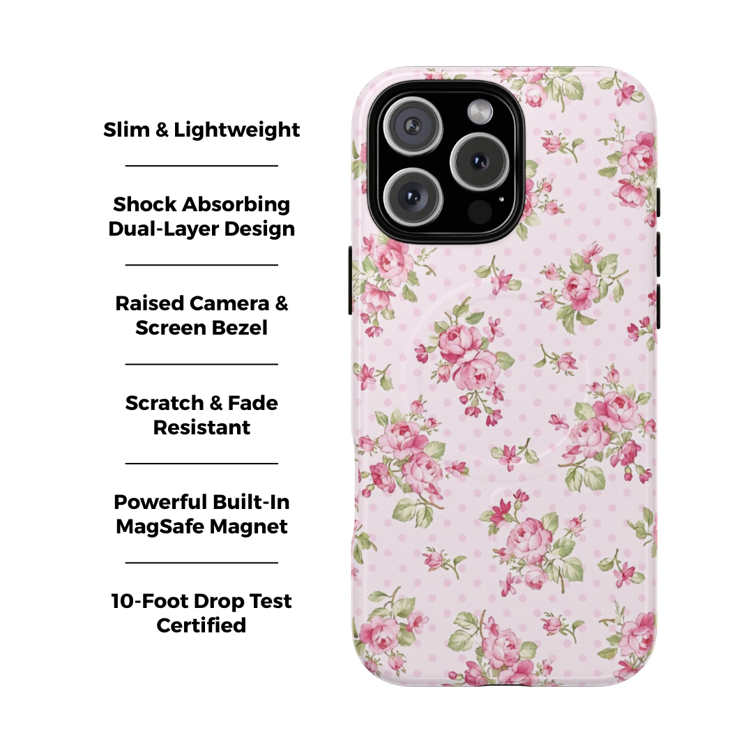 Dotty Floral MagSafe Case