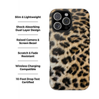 Coque iPhone à imprimé léopard marron Urban Chic |