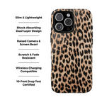 Untamed Leopard Print iPhone Case