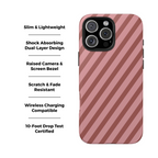 Just Dandy Striped iPhone Case