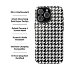Prep Squad Houndstooth iPhone Case