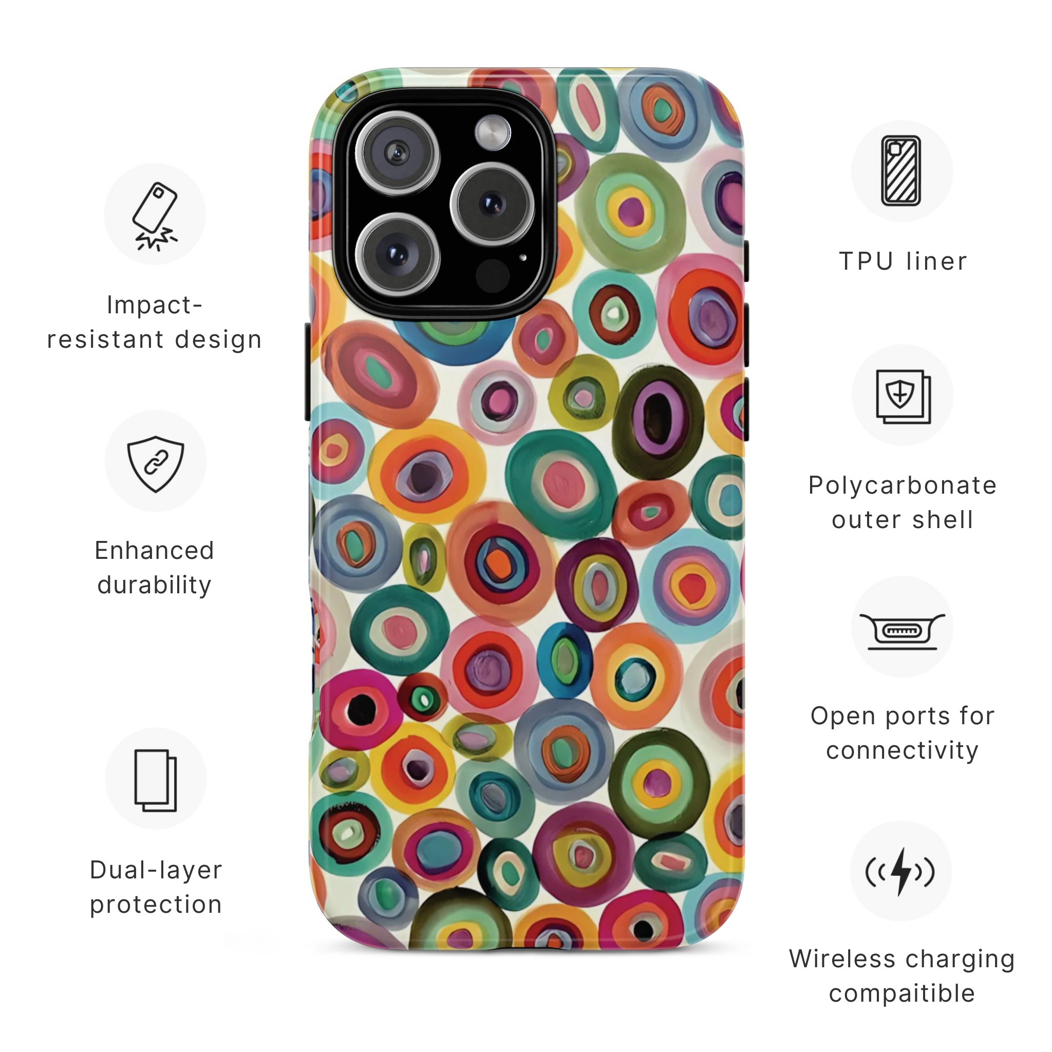 In Circles Phone Case