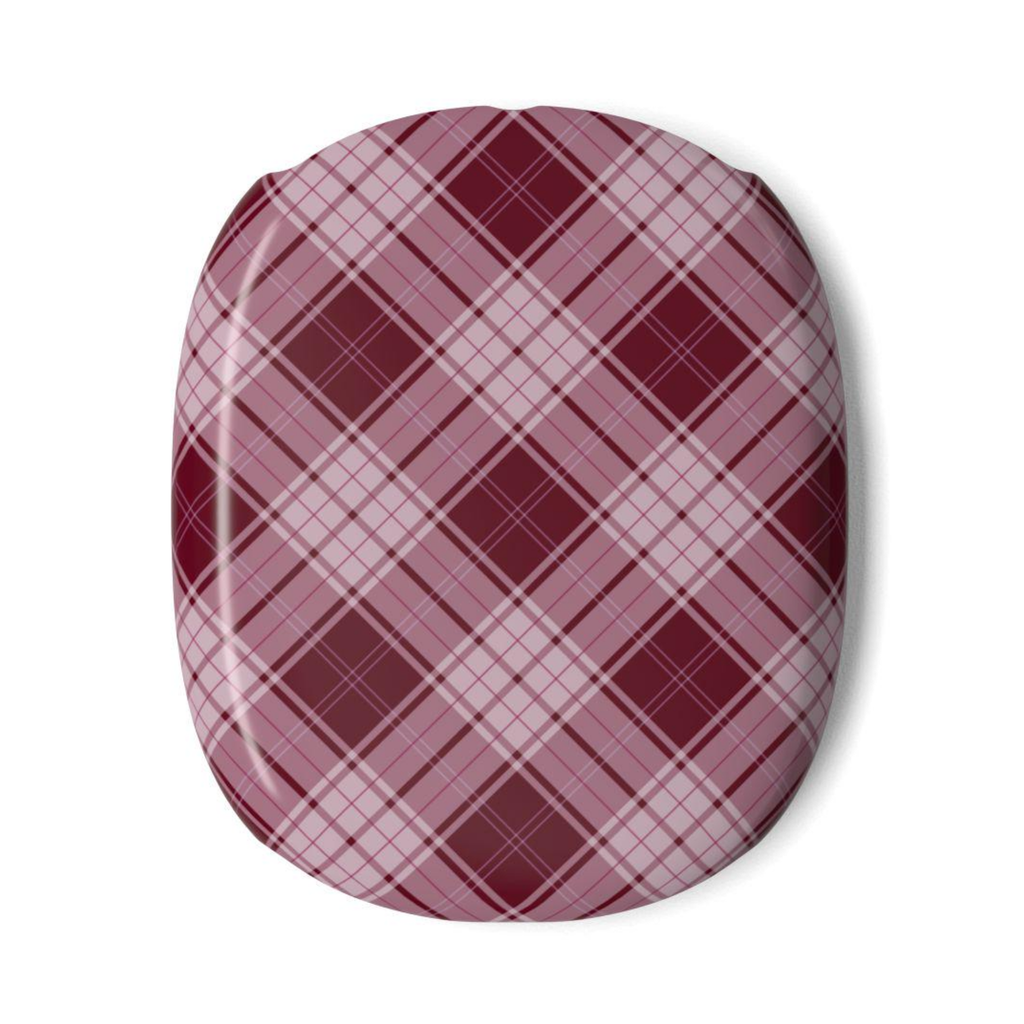 Berry Cute | Plaid AirPods Max Case