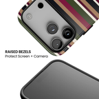West End | Retro Striped iPhone Case
