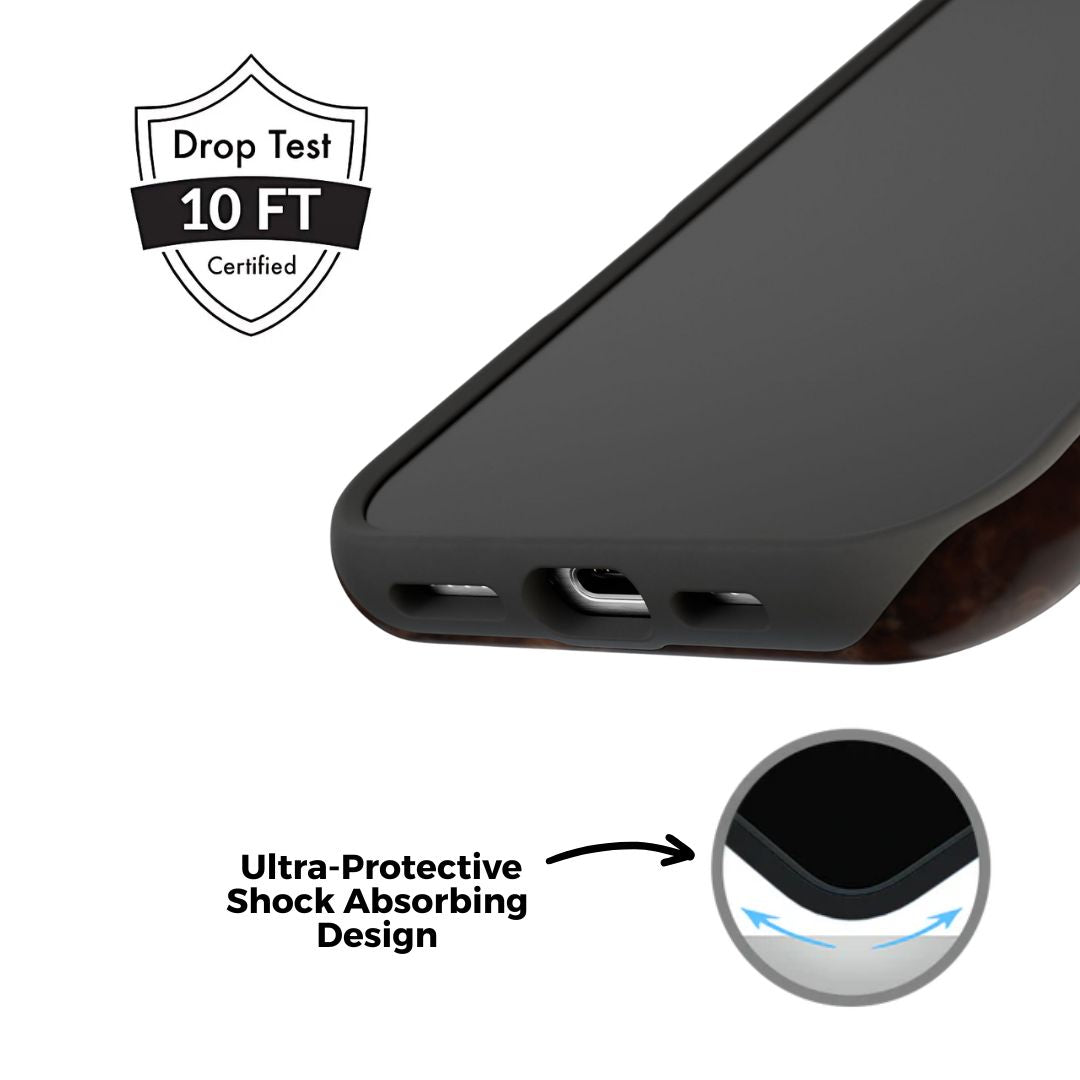 Espresso Marbled MagSafe Case