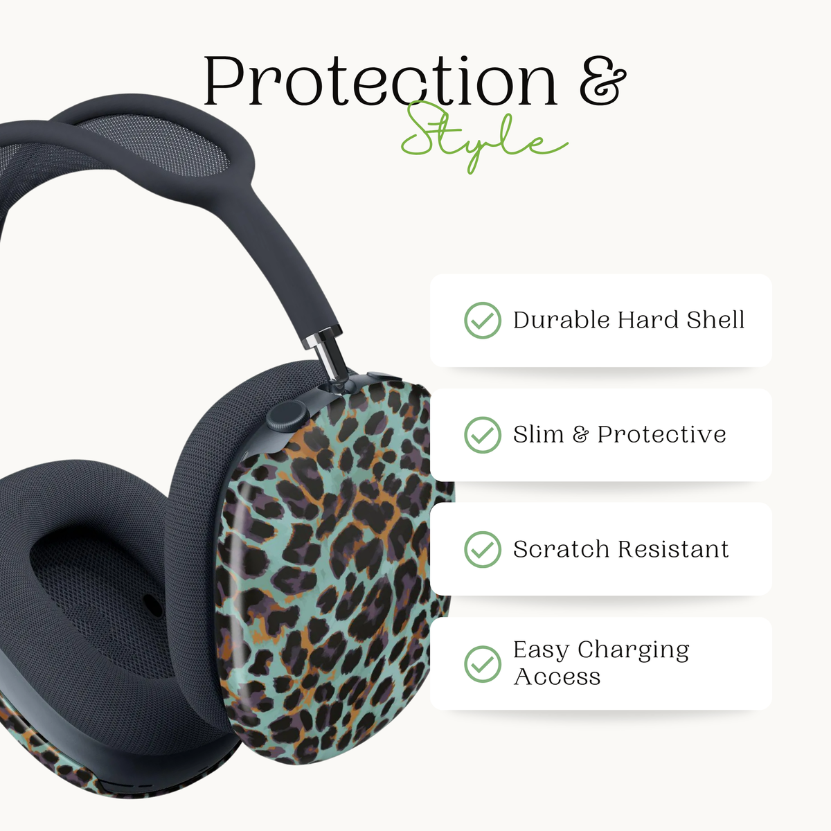 Girls' Night | Leopard AirPods Max Case