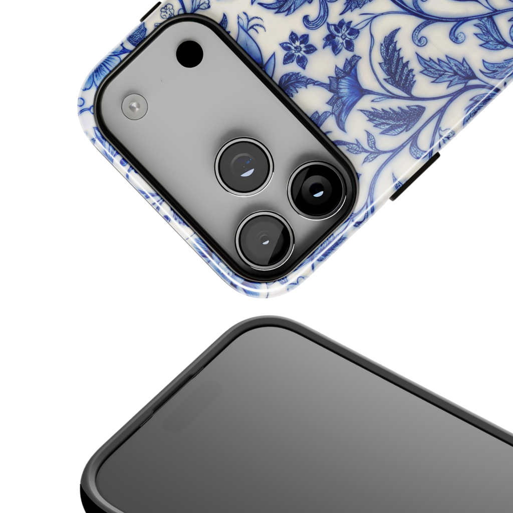 Delft Blue | Porcelain Floral iPhone Case