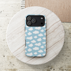 Cloud Nine | Blue Cloud Print MagSafe Case