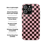 Mini Check Checkered iPhone Case