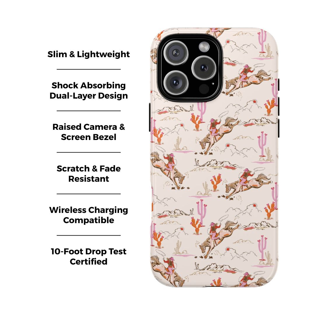 Coque iPhone Cowgirl Chic | Girlie Western