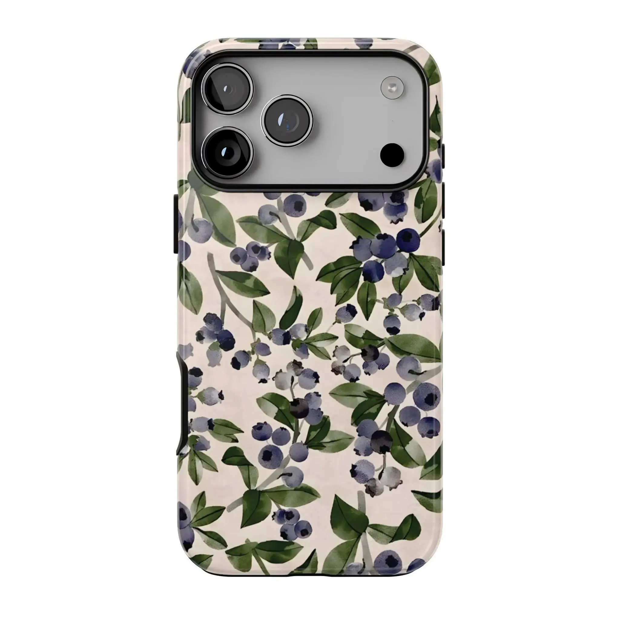 Blueberry Bliss | Fruity Floral iPhone Case