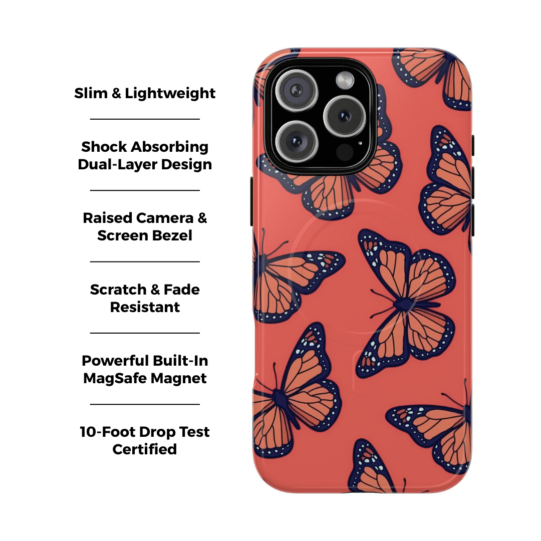 Take Flight Butterfly MagSafe Case