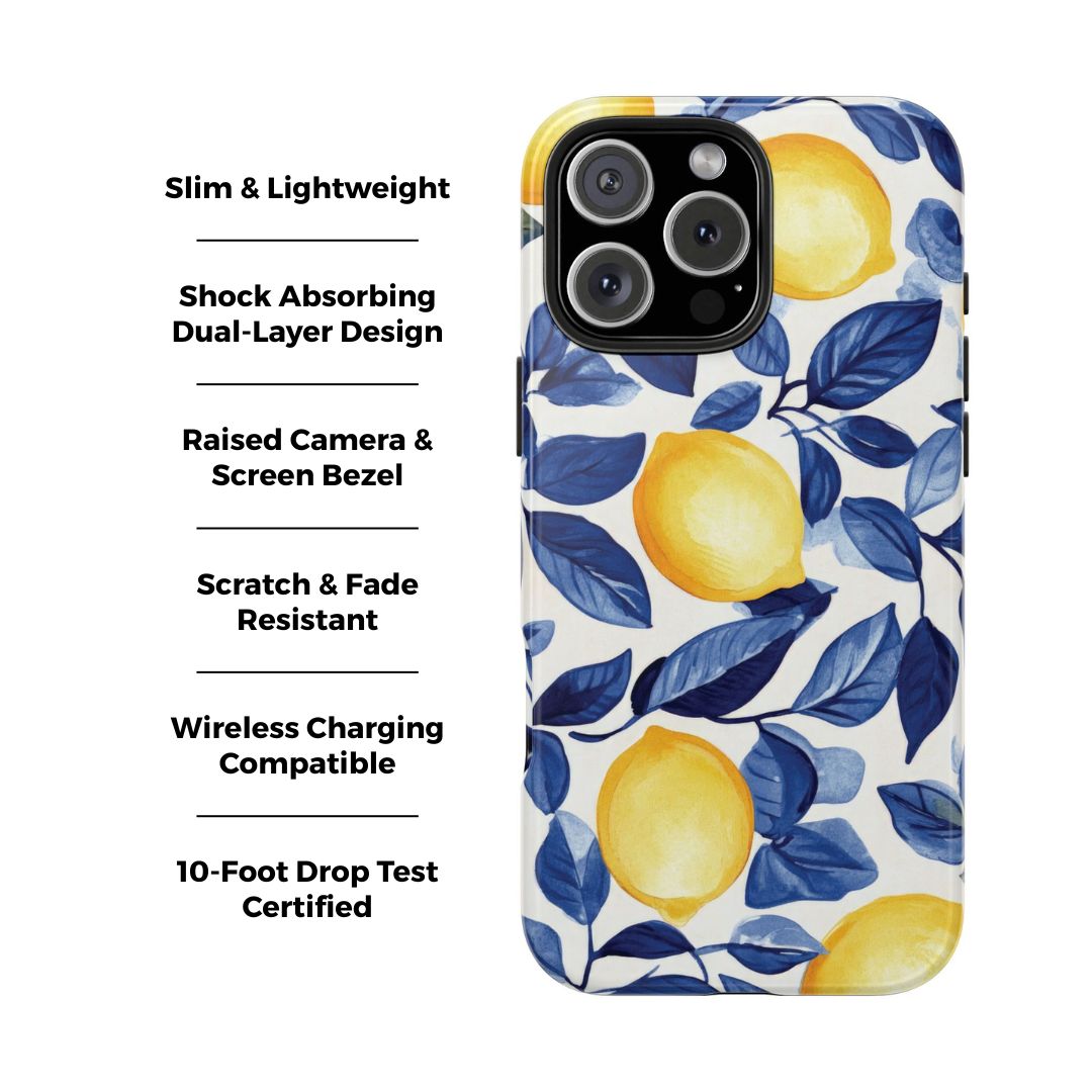Lemons Summer iPhone Case