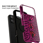 Doodle Crush | Abstract Floral iPhone Case