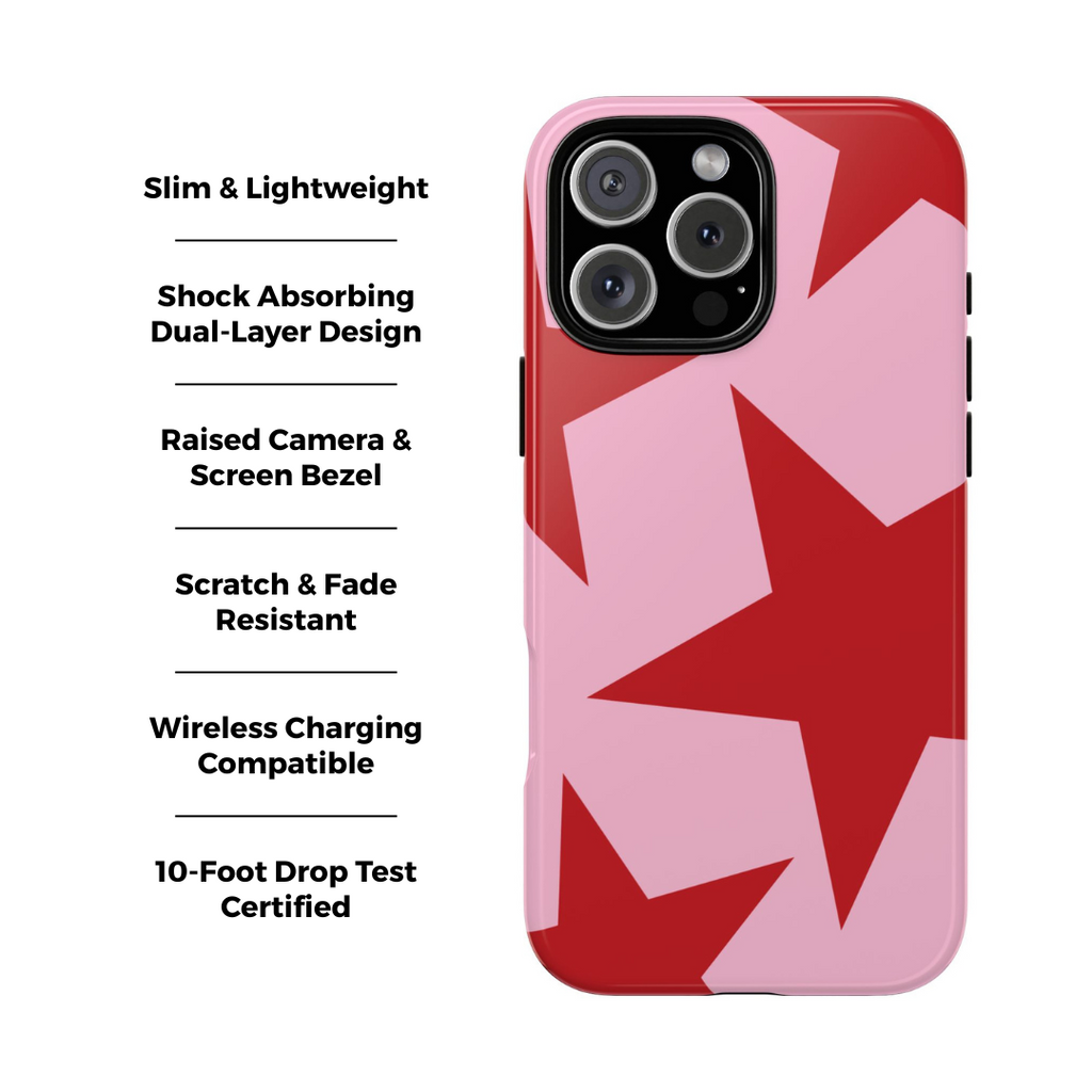 Superestrella | Funda retro para iPhone con estrellas