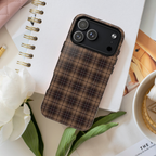 Fireside | Brown Plaid MagSafe Case