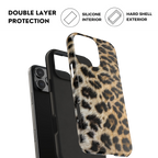 Coque iPhone à imprimé léopard marron Urban Chic |