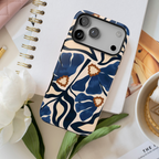 Blue Note | Painted Floral iPhone Case
