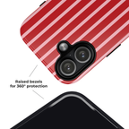 Raspberry Stripe | iPhone Case