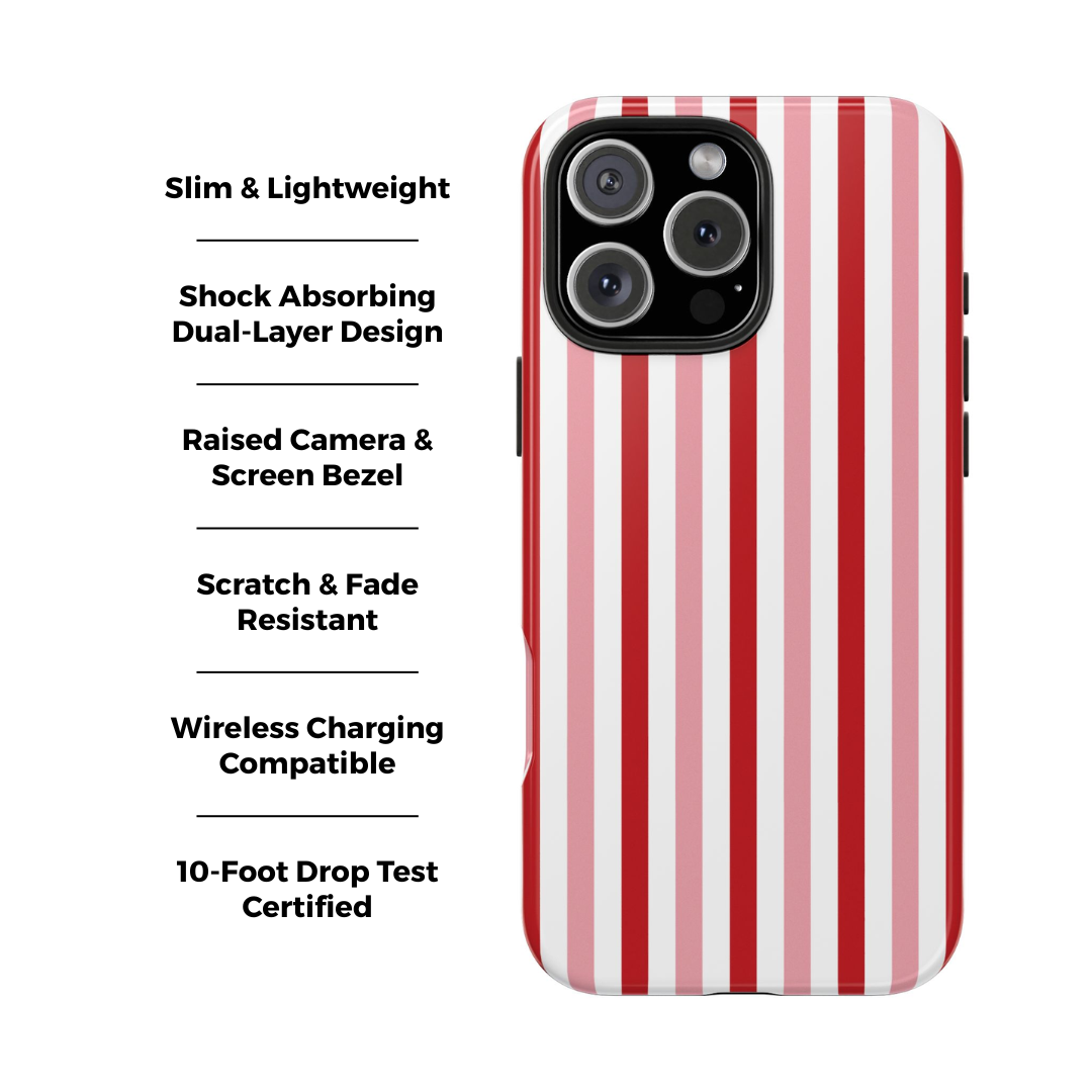 Pixie Striped iPhone Case