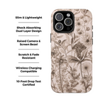 Wildflowers Floral iPhone Case
